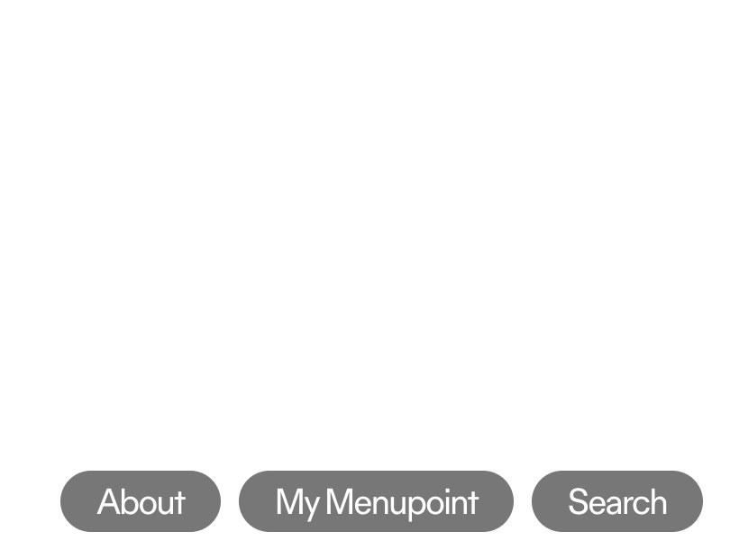 Frontend example — button menu style