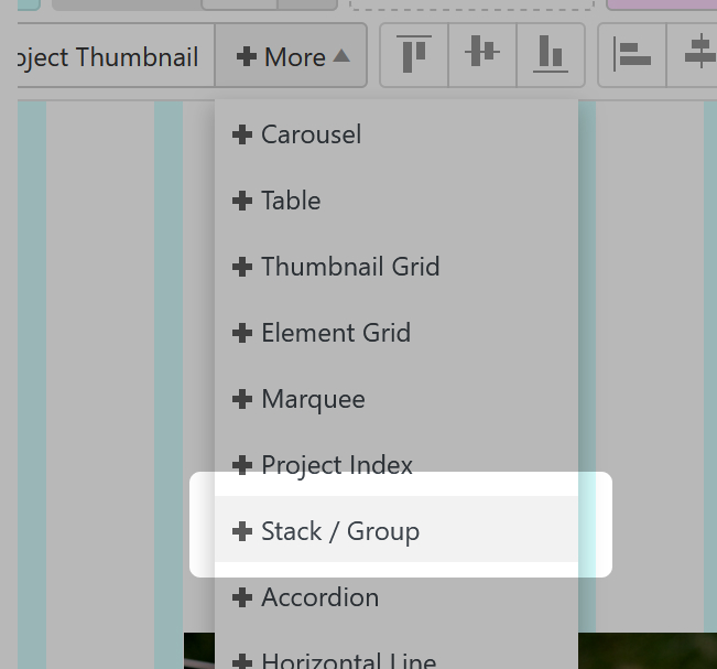 Group / Stack Element